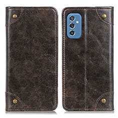 Funda de Cuero Cartera con Soporte Carcasa M04L para Samsung Galaxy M52 5G Bronze