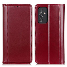 Funda de Cuero Cartera con Soporte Carcasa M05L para Samsung Galaxy A05s Rojo