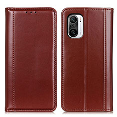 Funda de Cuero Cartera con Soporte Carcasa M05L para Xiaomi Mi 11X Pro 5G Marron