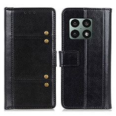Funda de Cuero Cartera con Soporte Carcasa M06L para OnePlus 10 Pro 5G Negro