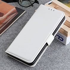 Funda de Cuero Cartera con Soporte Carcasa M07L para Xiaomi Mi 10i 5G Blanco