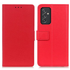 Funda de Cuero Cartera con Soporte Carcasa M08L para Samsung Galaxy A05s Rojo