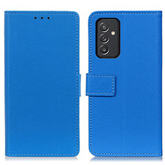 Funda de Cuero Cartera con Soporte Carcasa M08L para Samsung Galaxy A15 5G Azul