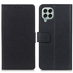 Funda de Cuero Cartera con Soporte Carcasa M08L para Samsung Galaxy M33 5G Negro