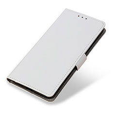 Funda de Cuero Cartera con Soporte Carcasa M08L para Xiaomi Mi 10i 5G Blanco