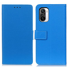 Funda de Cuero Cartera con Soporte Carcasa M08L para Xiaomi Mi 11X Pro 5G Azul