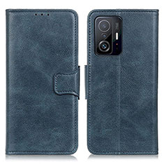 Funda de Cuero Cartera con Soporte Carcasa M09L para Xiaomi Mi 11T Pro 5G Azul