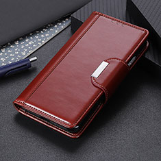 Funda de Cuero Cartera con Soporte Carcasa M11L para Sony Xperia Ace II Marron