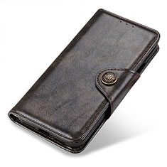 Funda de Cuero Cartera con Soporte Carcasa M12L para Motorola Moto Edge S30 5G Bronze