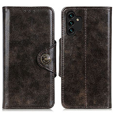 Funda de Cuero Cartera con Soporte Carcasa M12L para Samsung Galaxy A04s Bronze