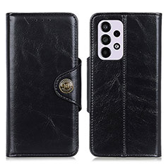 Funda de Cuero Cartera con Soporte Carcasa M12L para Samsung Galaxy A33 5G Negro