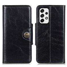 Funda de Cuero Cartera con Soporte Carcasa M12L para Samsung Galaxy A53 5G Negro