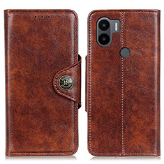 Funda de Cuero Cartera con Soporte Carcasa M12L para Xiaomi Redmi A1 Plus Marron