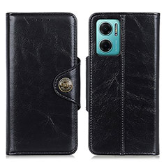 Funda de Cuero Cartera con Soporte Carcasa M12L para Xiaomi Redmi Note 11E 5G Negro