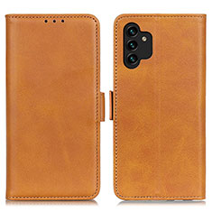 Funda de Cuero Cartera con Soporte Carcasa M15L para Samsung Galaxy A04s Marron Claro