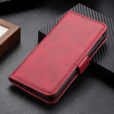 Funda de Cuero Cartera con Soporte Carcasa M15L para Xiaomi Poco M3 Rojo