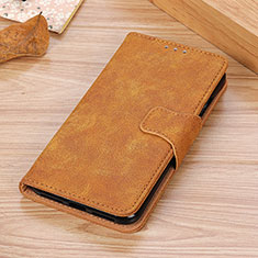 Funda de Cuero Cartera con Soporte Carcasa M16L para Samsung Galaxy S21 5G Caqui