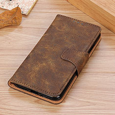 Funda de Cuero Cartera con Soporte Carcasa M16L para Samsung Galaxy S21 5G Marron