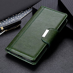 Funda de Cuero Cartera con Soporte Carcasa M22L para Samsung Galaxy S21 Ultra 5G Verde