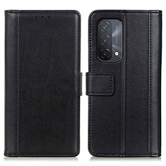 Funda de Cuero Cartera con Soporte Carcasa N02P para OnePlus Nord N200 5G Negro