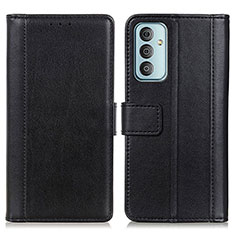 Funda de Cuero Cartera con Soporte Carcasa N02P para Samsung Galaxy M23 5G Negro