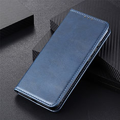 Funda de Cuero Cartera con Soporte Carcasa N03 para Huawei P40 Azul