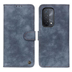 Funda de Cuero Cartera con Soporte Carcasa N03P para OnePlus Nord N200 5G Azul