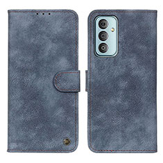 Funda de Cuero Cartera con Soporte Carcasa N03P para Samsung Galaxy M13 4G Azul