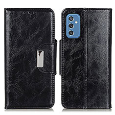 Funda de Cuero Cartera con Soporte Carcasa N04P para Samsung Galaxy M52 5G Negro