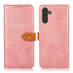 Funda de Cuero Cartera con Soporte Carcasa N07P para Samsung Galaxy A13 5G Rosa