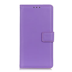 Funda de Cuero Cartera con Soporte Carcasa N08 para Huawei P40 Pro Purpura Claro