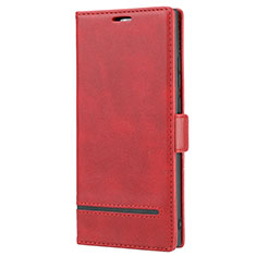 Funda de Cuero Cartera con Soporte Carcasa N11 para Samsung Galaxy Note 20 Ultra 5G Rojo