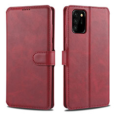 Funda de Cuero Cartera con Soporte Carcasa N12 para Samsung Galaxy Note 20 Ultra 5G Rojo