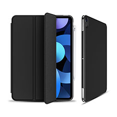 Funda de Cuero Cartera con Soporte Carcasa para Apple iPad Air 10.9 (2020) Negro