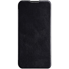 Funda de Cuero Cartera con Soporte Carcasa para Huawei Honor 20E Negro