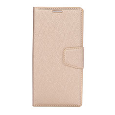 Funda de Cuero Cartera con Soporte Carcasa para Huawei Nova 3e Oro