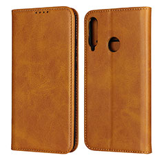 Funda de Cuero Cartera con Soporte Carcasa para Huawei P40 Lite E Naranja