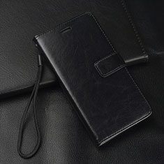 Funda de Cuero Cartera con Soporte Carcasa para Oppo A9 (2020) Negro