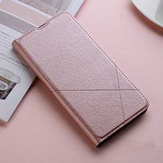 Funda de Cuero Cartera con Soporte Carcasa para Oppo Reno2 Z Oro Rosa