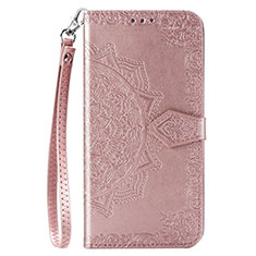 Funda de Cuero Cartera con Soporte Carcasa para Samsung Galaxy A51 5G Oro Rosa