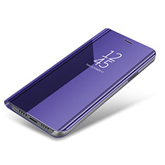 Funda de Cuero Cartera con Soporte Carcasa para Samsung Galaxy S8 Morado