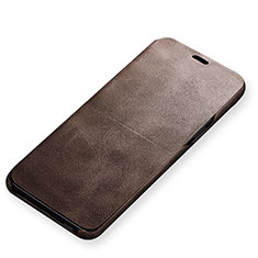 Funda de Cuero Cartera con Soporte Carcasa para Samsung Galaxy S9 Marron