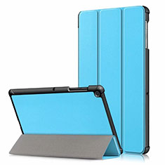 Funda de Cuero Cartera con Soporte Carcasa para Samsung Galaxy Tab S5e 4G 10.5 SM-T725 Azul Cielo