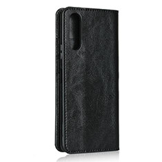 Funda de Cuero Cartera con Soporte Carcasa para Sony Xperia 10 II Negro