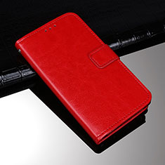 Funda de Cuero Cartera con Soporte Carcasa para Sony Xperia 10 Plus Rojo