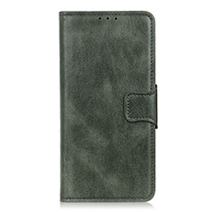 Funda de Cuero Cartera con Soporte Carcasa para Sony Xperia 5 Verde