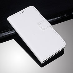 Funda de Cuero Cartera con Soporte Carcasa para Sony Xperia XA3 Blanco