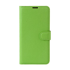 Funda de Cuero Cartera con Soporte Carcasa para Wiko Wim Lite 4G Verde