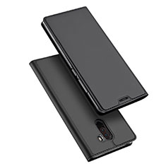 Funda de Cuero Cartera con Soporte Carcasa para Xiaomi Pocophone F1 Negro