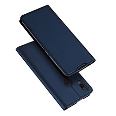 Funda de Cuero Cartera con Soporte Carcasa para Xiaomi Redmi Note 7 Azul